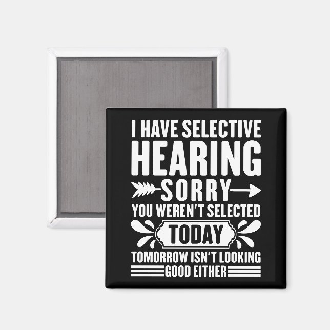 Jag har hört att du var sarkastisk magnet (Front/Back)