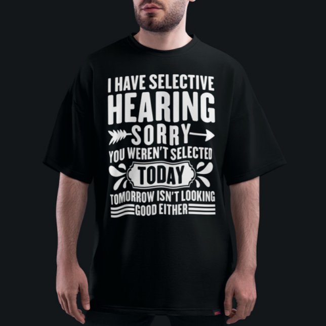 Jag har hört att du var sarkastisk t shirt (Skapare uppladdad)