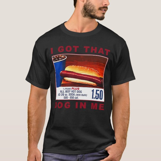 Jag Har Hund i mig, Hundar-kombinationen i Hett T Shirt (Framsida)