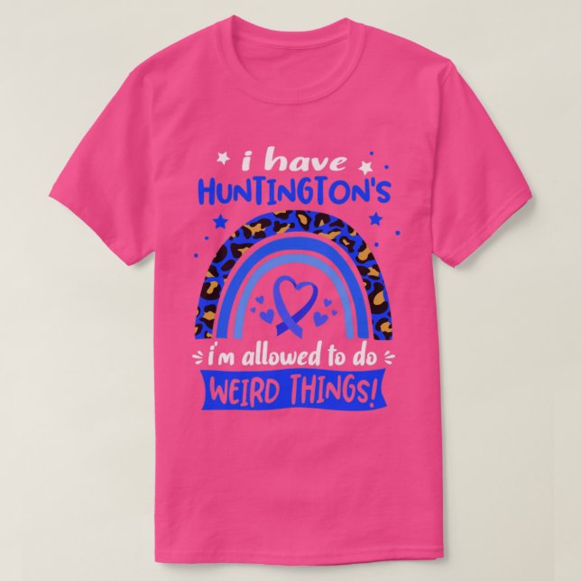 Jag har Huntingtons att göra Konstig Sak T Shirt (Design framsida)