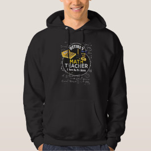 Jag har inga problem med Math Kärlek Hoodie