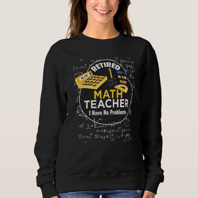 Jag har inga problem med Math Kärlek T Shirt (Framsida)
