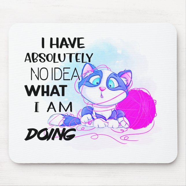 Jag har ingen aning om mousserande musmatta (Framsidan)