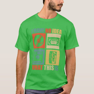 Jag Har Ingen Aning Vad detta Är Män Kvinnor Kid 8 T Shirt
