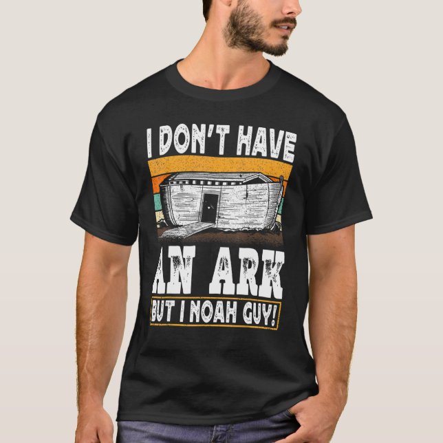 Jag har ingen Ark, men jag har ingen Guy Christian T Shirt (Framsida)