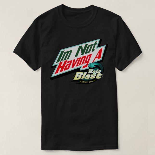 Jag har ingen Baja Blast Höger baby  T Shirt (Design framsida)