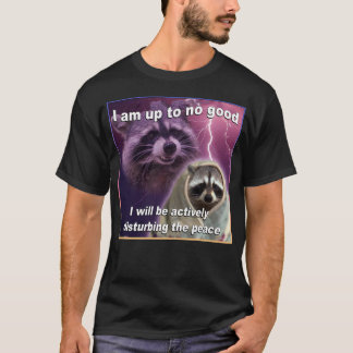 Jag har ingen Bra Raccoon Meme Shirt T