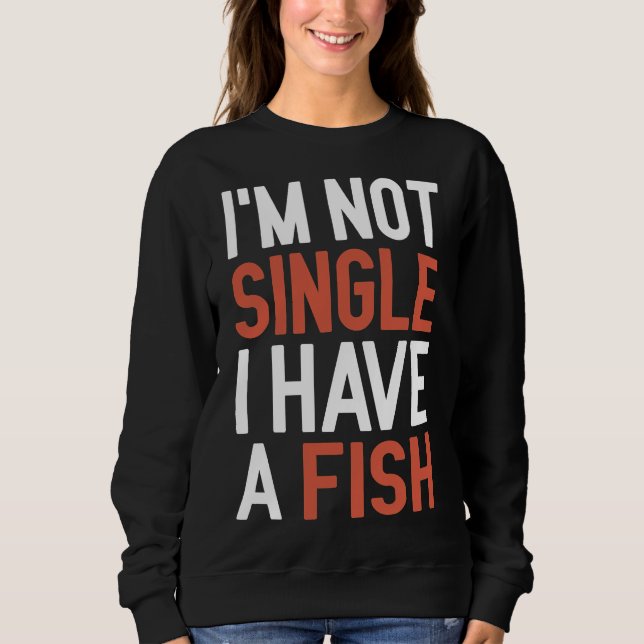 Jag har ingen fisk. t shirt (Framsida)
