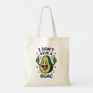 Jag har ingen guac avocado pun ge tygkasse