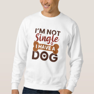 Jag har ingen Hund. Lång Ärmad Tröja