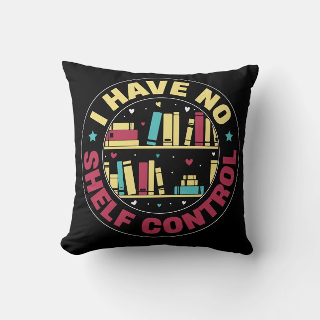 Jag har ingen hyllkontroll kudde (Framsida)