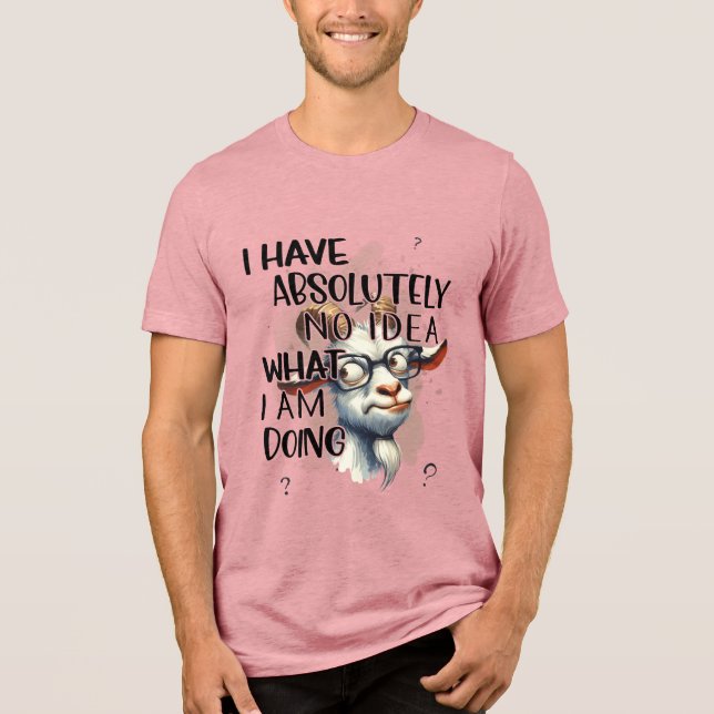 Jag har ingen idea-get t shirt (Framsida)