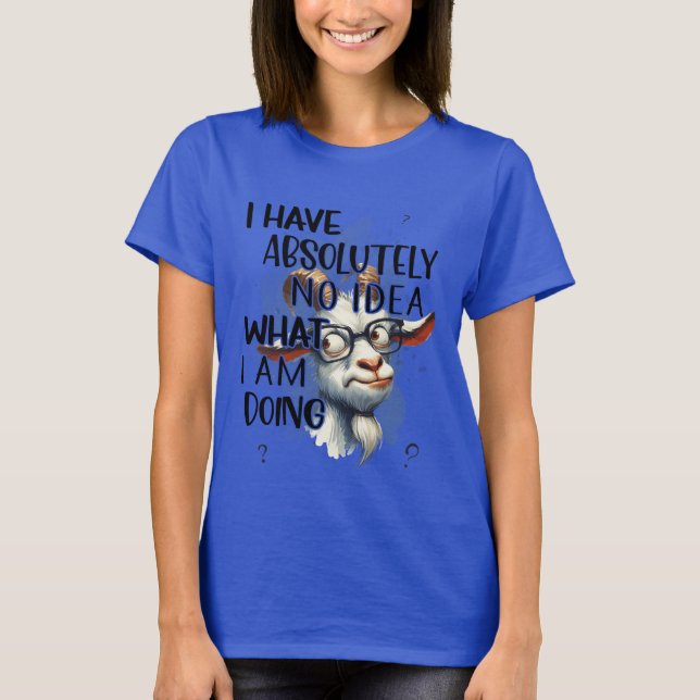 Jag har ingen idea-get t shirt (Framsida)