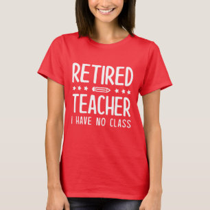 Jag har ingen klass t shirt