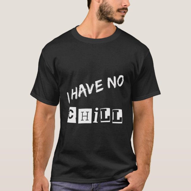 Jag har ingen kyla t shirt (Framsida)