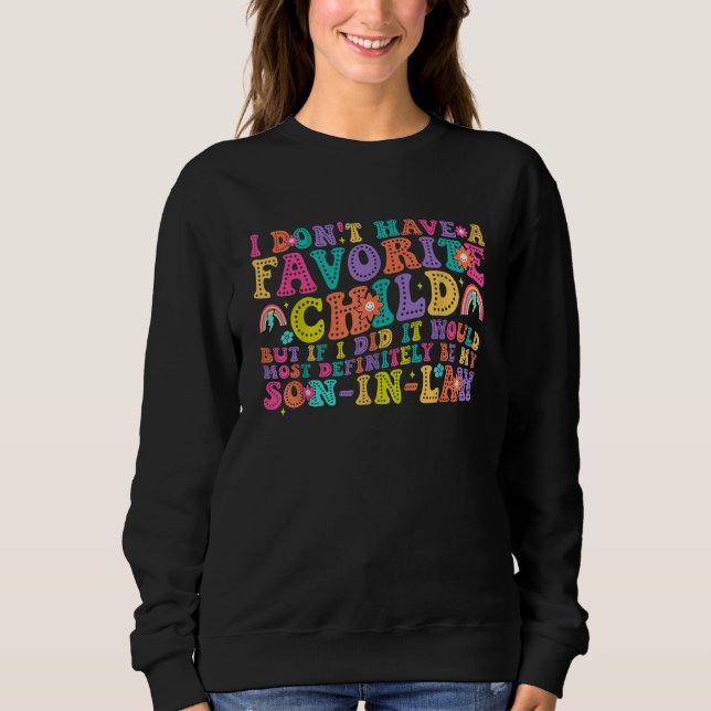 Jag har ingen underordnad svärson t shirt (Framsida)