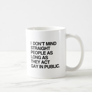 JAG HAR INGENTING MOT HETERO SÅ LÄNGE DOM UPFÖR SI KAFFEMUGG