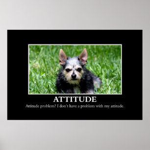 Jag har inget attitydproblem [XL] Poster