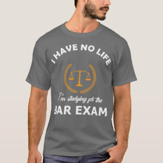 Jag har inget liv att studera för pub-provet t shirt