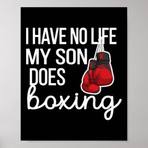 Jag har inget liv i Boxing Mamma Boxing Mor Poster
