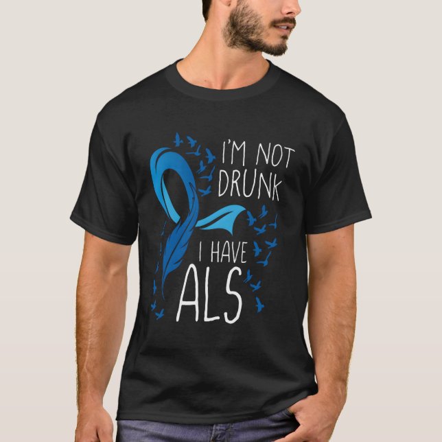 Jag har inte Als Warrior Als Awareness Mon T Shirt (Framsida)