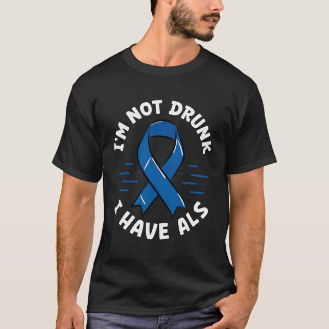 Jag har inte Als Warrior Als Awareness Mon T Shirt (Framsida)