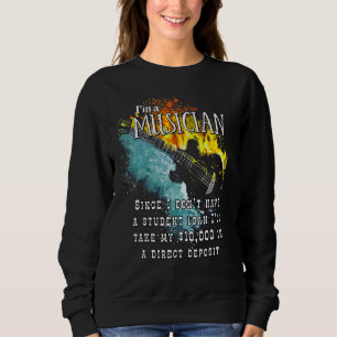 Jag Har Inte En Studielånsskuld Musiker Trummis T Shirt