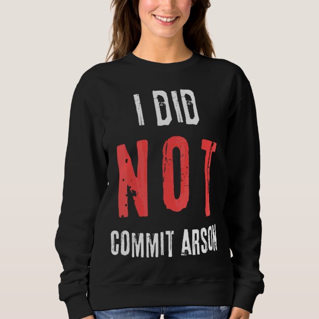 Jag har inte gjort någon eftertrycklig text t shirt (Framsida)