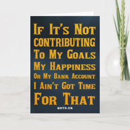 Jag har inte Har till det Kort