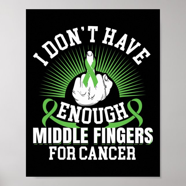 Jag har inte tillräckligt med Mitten Finger för Bi Poster (Framsidan)