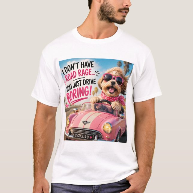 Jag har inte vägraserande t-shirt (Framsida)