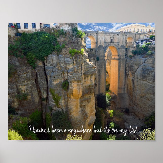 Jag har inte varit överallt, men den finns på min  poster (Framsidan)