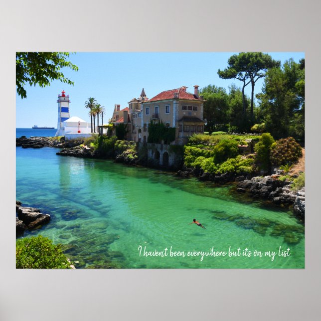 Jag har inte varit överallt, men den finns på min  poster (Framsidan)