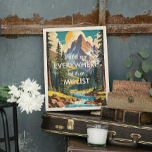 Jag har inte varit överallt Retro Wanderlust Trave