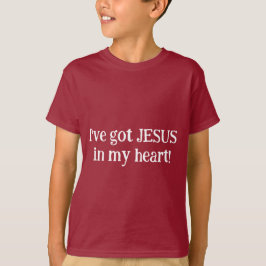 Jag har Jesus i mitt hjärta T Shirt