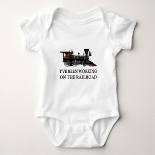 Jag har jobbat på järnvägen tee shirt