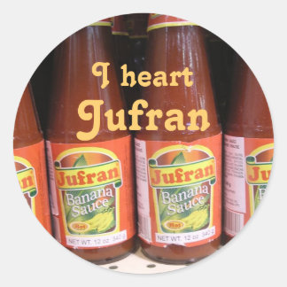 Jag har Jufran-dekalen Runt Klistermärke