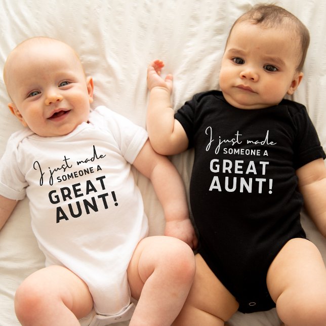 Jag har just gjort en Underbar Moster Cute Baby Gi T Shirt (Skapare uppladdad)