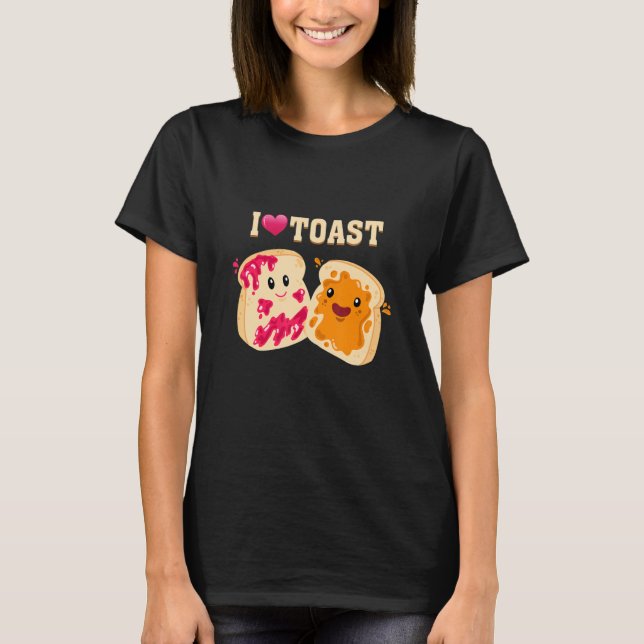 Jag har just Kärlek som matsbricka i matsalen T Shirt (Framsida)