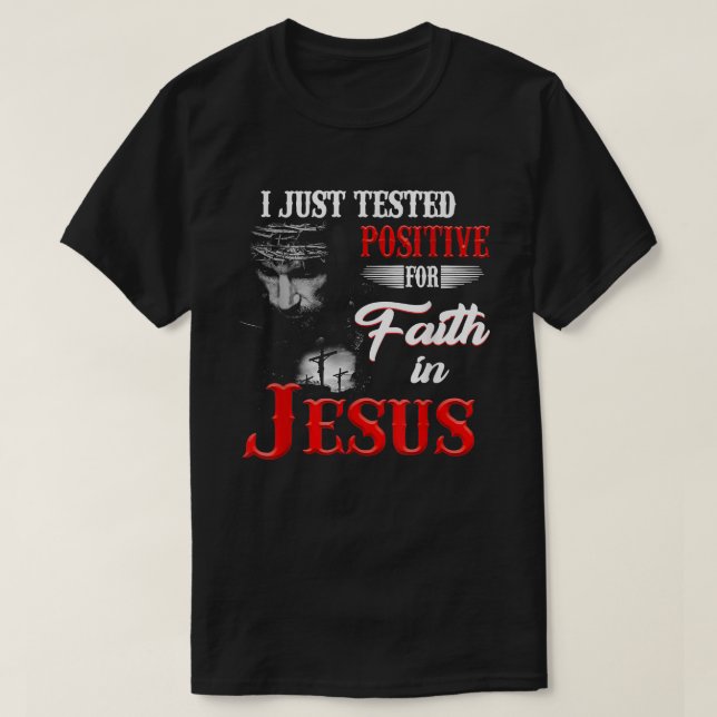 Jag har just testat att det finns förtroende för J T Shirt (Design framsida)