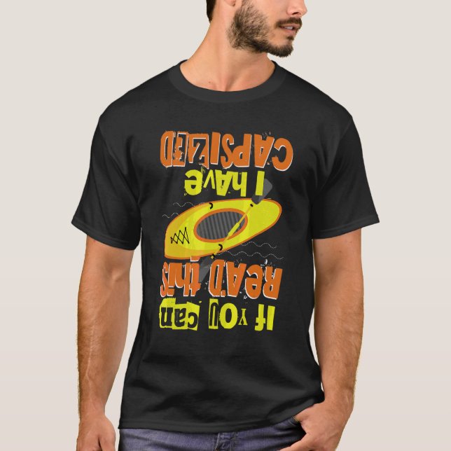 Jag har Känts över i Kanot T Shirt (Framsida)