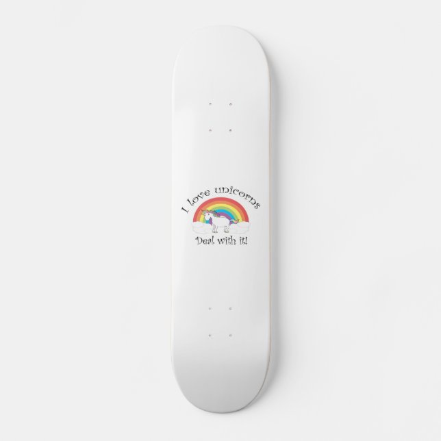 Jag har kärlek att göra med det! skateboard bräda 19,5 cm (Framsida)