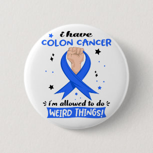 Jag Har Koloncancer Jag Får Göra Konstiga Saker Knapp