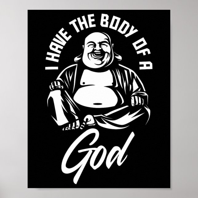 Jag har kroppen av en guds buddha-Tjock kille och Poster (Framsidan)
