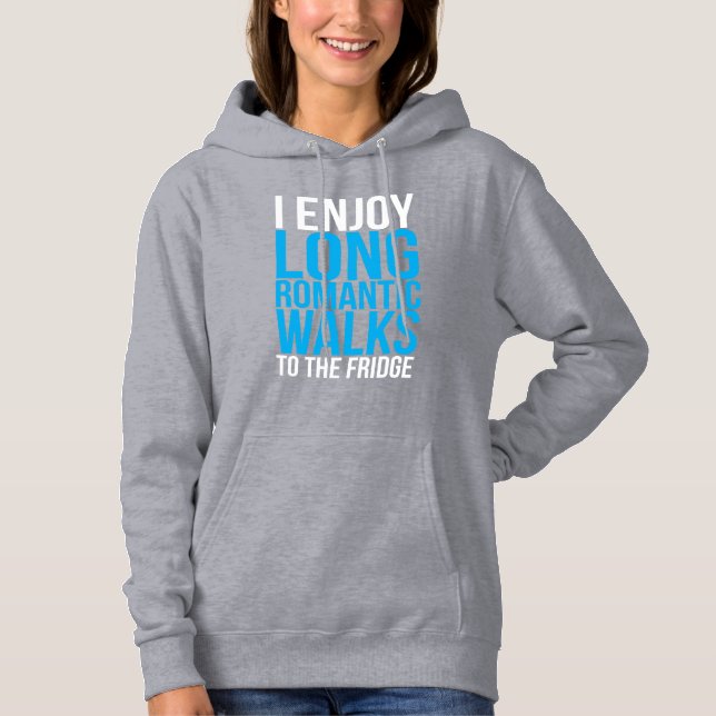 Jag har långa romerska promenader till Fridge T-shirt (Framsida)