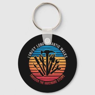 Jag har långa romska rörelser genom maskinvaran nyckelring