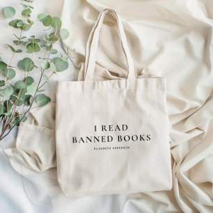 Jag har läst Bok-totebag förbjuden Tygkasse