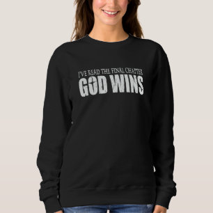 Jag har läst den sista kapitlet Gud vinner kristen T Shirt