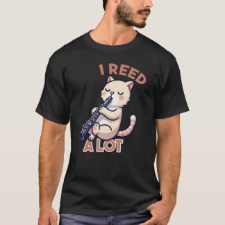 Jag har läst en mycket fin Clarinet Cat T Shirt