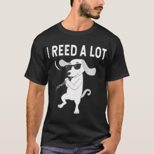 Jag har läst en stor klassisk musiklarinetspelare t shirt